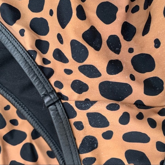 Gabifresh x Swimsuits for All Leopard Swimsuit One Piece Size 24 E/F - Picture 12 of 16